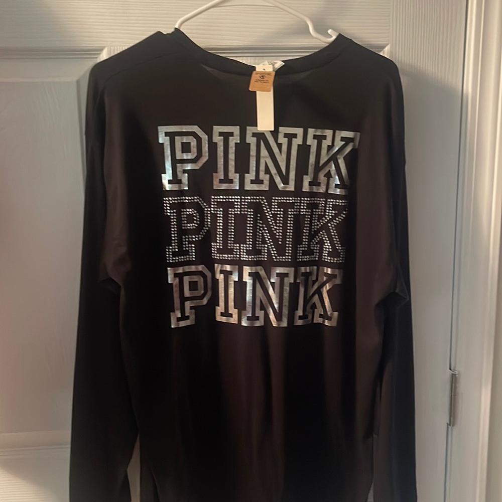 Pink black long sleeve